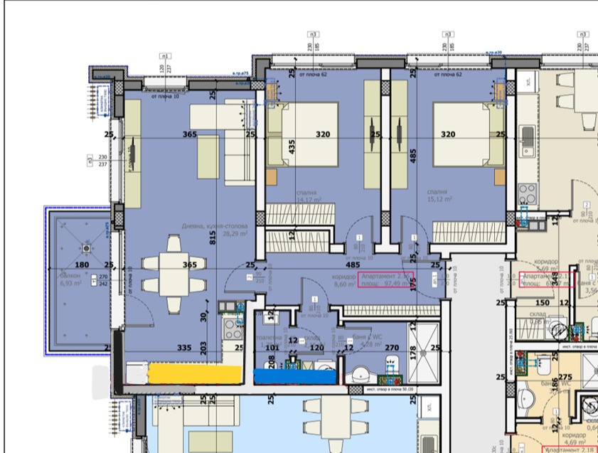 Интерактивен 3D модел на апартамент